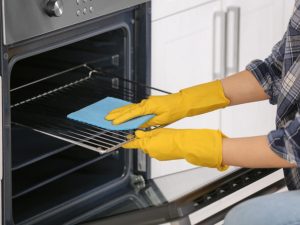 Proper oven cleaning